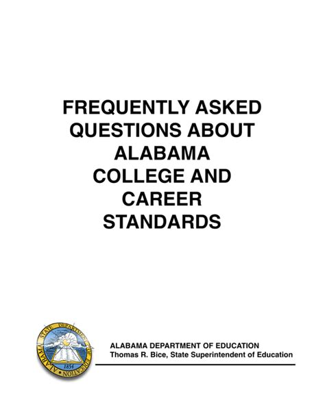 Frequently Asked Questions About Alabama Comprehensive 